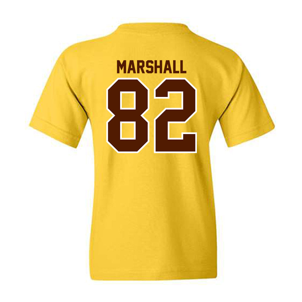 Western Michigan - NCAA Football : Terence Marshall - Classic Shersey Youth T-Shirt-1