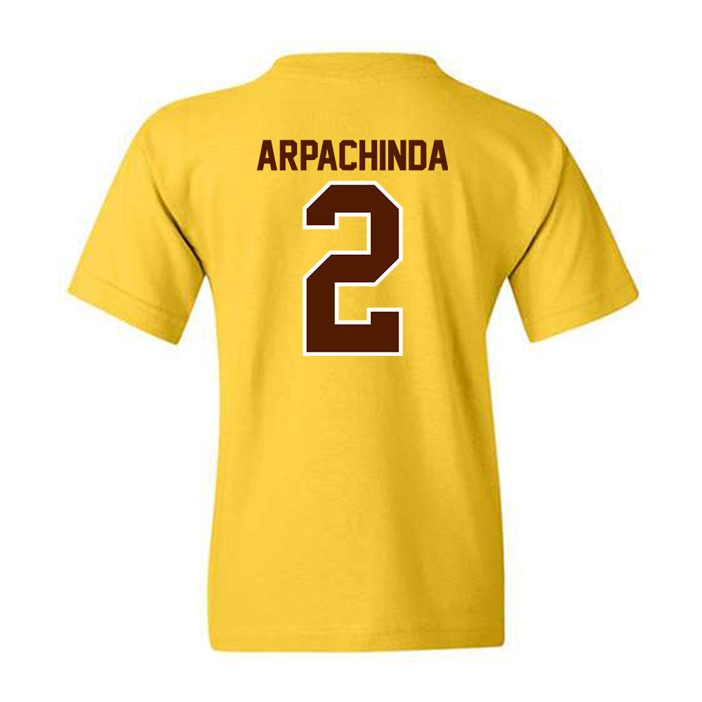 Western Michigan - NCAA Men's Soccer : Braxton Arpachinda - Classic Shersey Youth T-Shirt-1