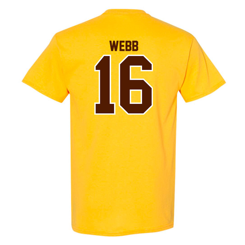 Western Michigan - NCAA Football : Corey Webb - Classic Shersey T-Shirt-1