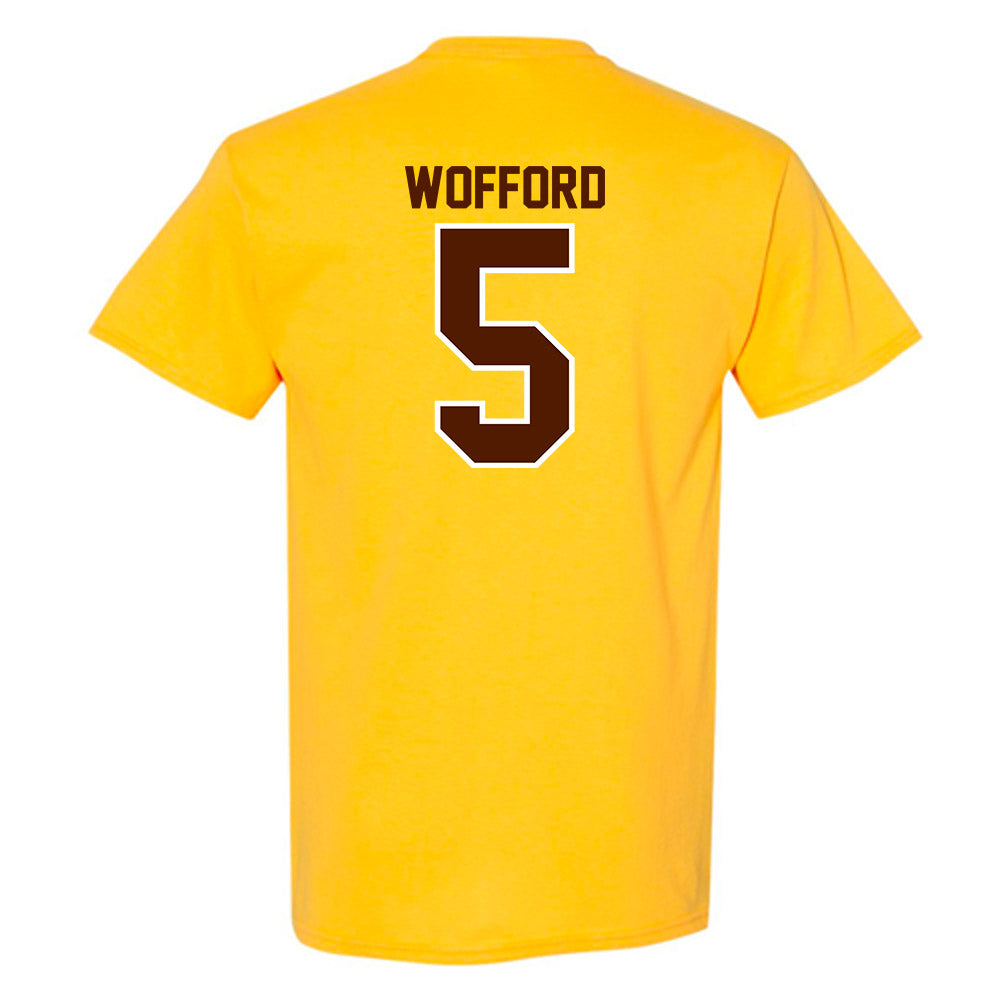 Western Michigan - NCAA Football : Aaron Wofford - Classic Shersey T-Shirt-1