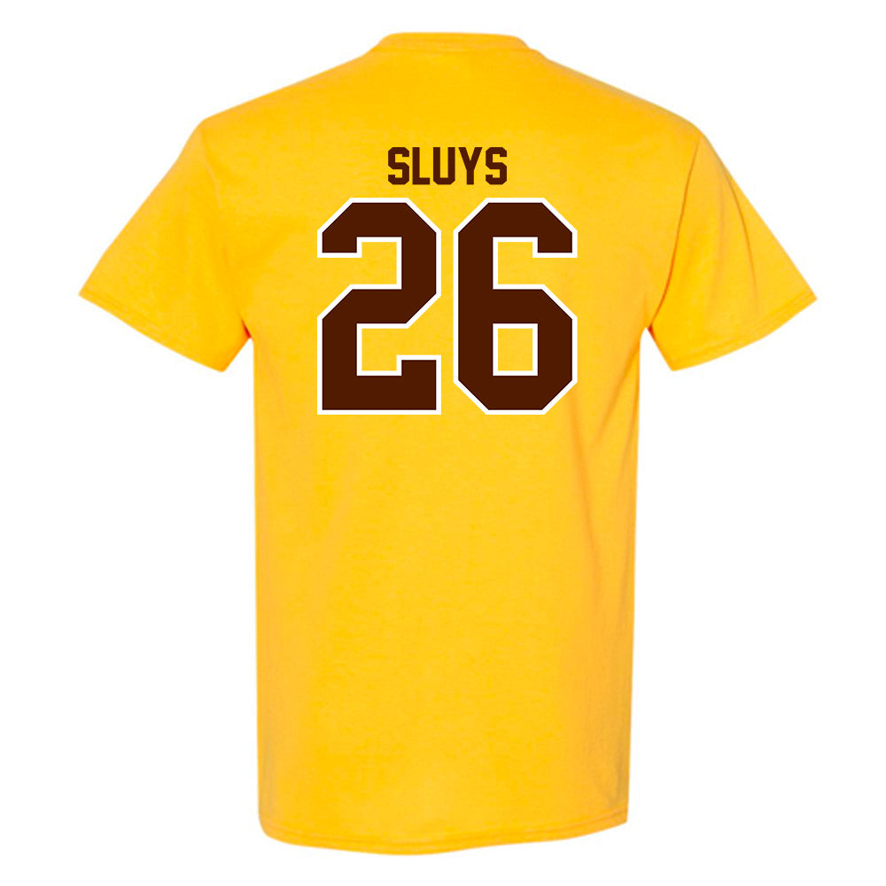 Western Michigan - NCAA Men's Ice Hockey : Jamison Sluys - Classic Shersey T-Shirt-1