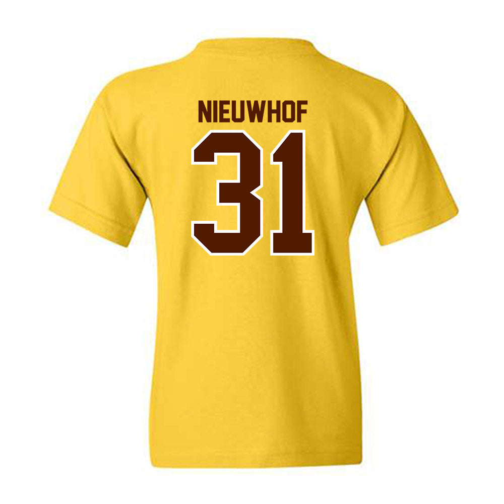 Western Michigan - NCAA Men's Soccer : Emiel Nieuwhof - Classic Shersey Youth T-Shirt-1