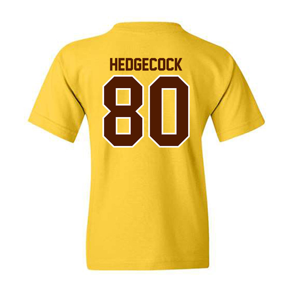 Western Michigan - NCAA Football : Cameron Hedgecock - Classic Shersey Youth T-Shirt-1
