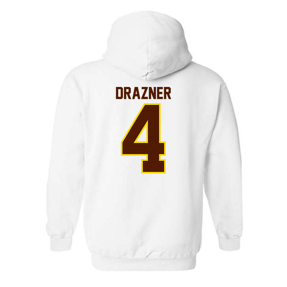 Western Michigan - NCAA Men's Ice Hockey : Robby Drazner - Classic Shersey Hooded Sweatshirt-1