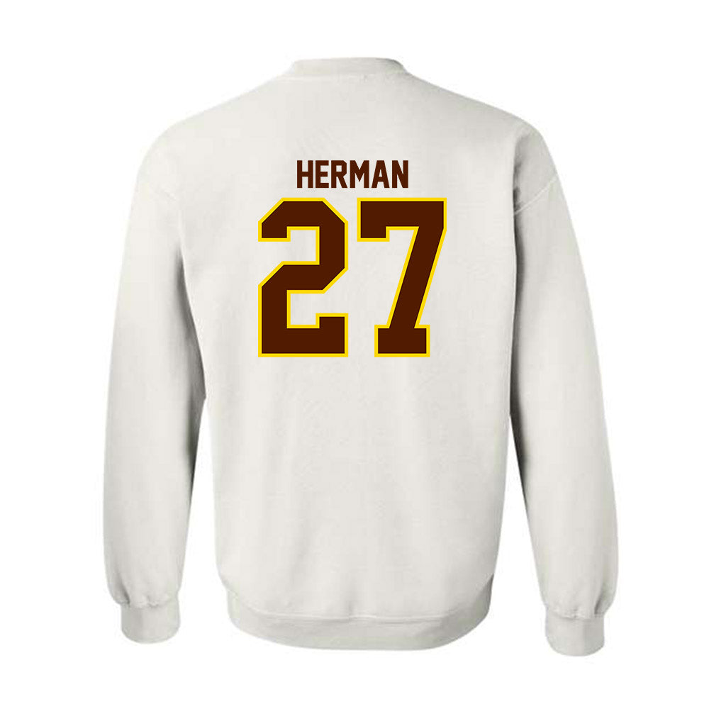 Western Michigan - NCAA Softball : Hannah Herman - Classic Shersey Crewneck Sweatshirt-1