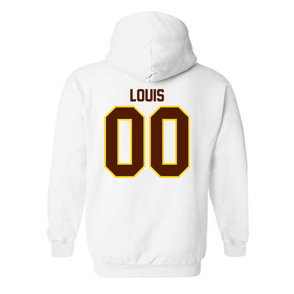 Western Michigan - NCAA Football : Amarian Louis - Classic Shersey Hooded Sweatshirt-1