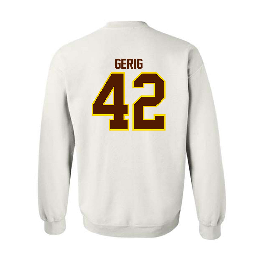 Western Michigan - NCAA Football : Will Gerig - Classic Shersey Crewneck Sweatshirt-1