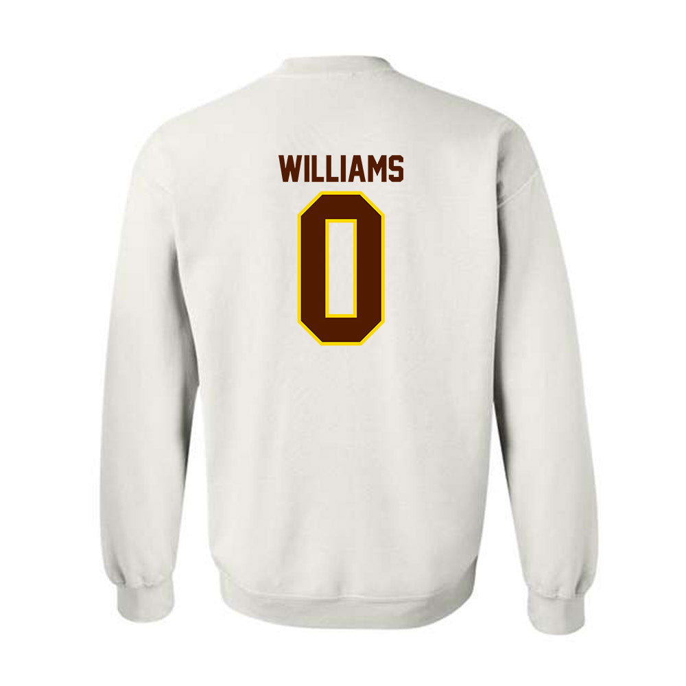 Western Michigan - NCAA Football : Talique Williams - Classic Shersey Crewneck Sweatshirt-1