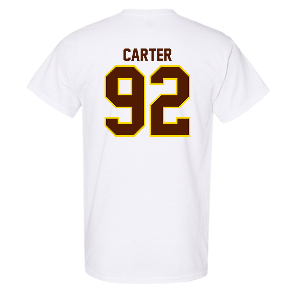 Western Michigan - NCAA Football : Gian Carter - Classic Shersey T-Shirt-1