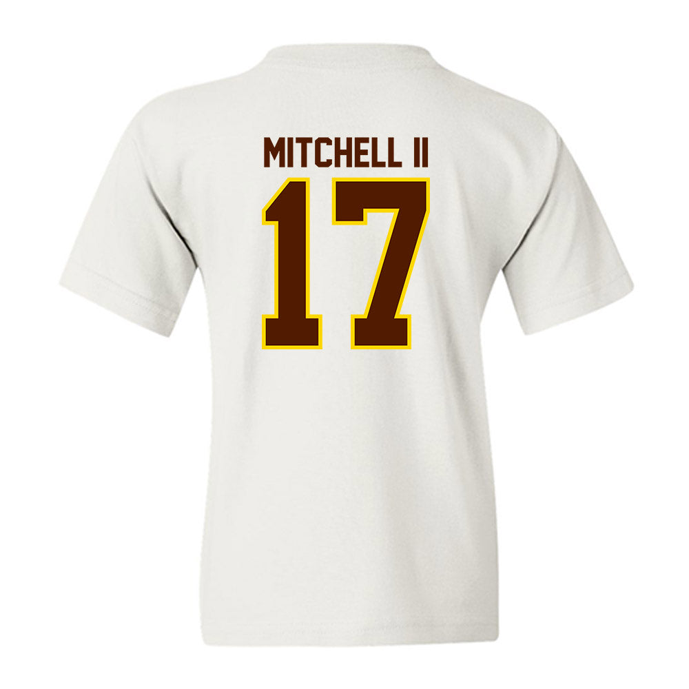 Western Michigan - NCAA Football : Jason Mitchell II - Classic Shersey Youth T-Shirt-1