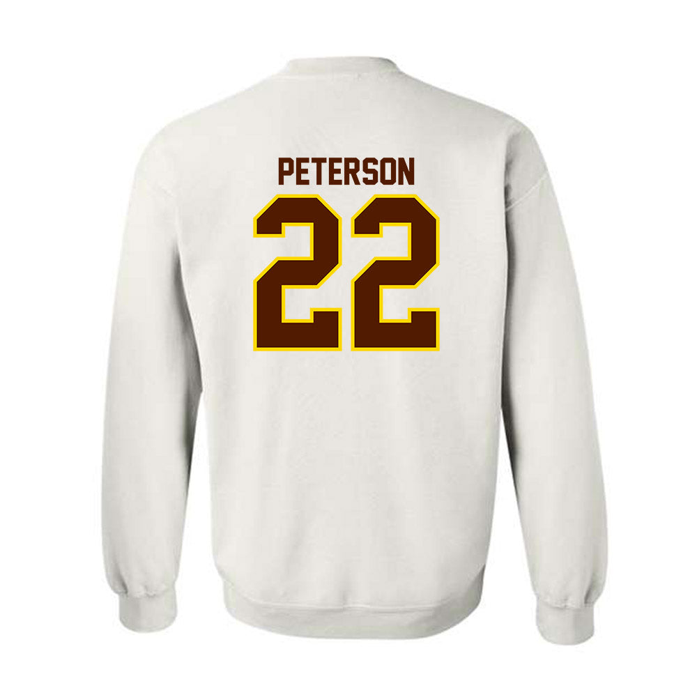 Western Michigan - NCAA Men's Basketball : Declan Peterson - Classic Shersey Crewneck Sweatshirt-1