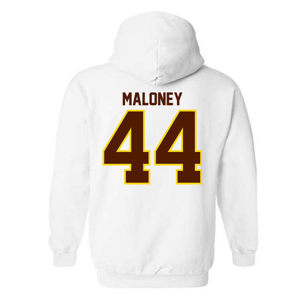 Western Michigan - NCAA Baseball : Matt Maloney - Classic Shersey Hooded Sweatshirt-1