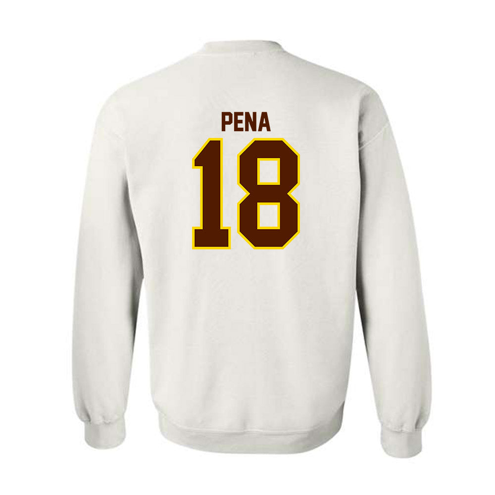 Western Michigan - NCAA Baseball : Diego Pena - Classic Shersey Crewneck Sweatshirt-1