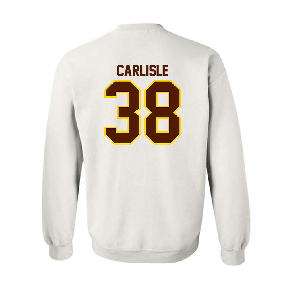 Western Michigan - NCAA Baseball : Sam Carlisle - Classic Shersey Crewneck Sweatshirt-1