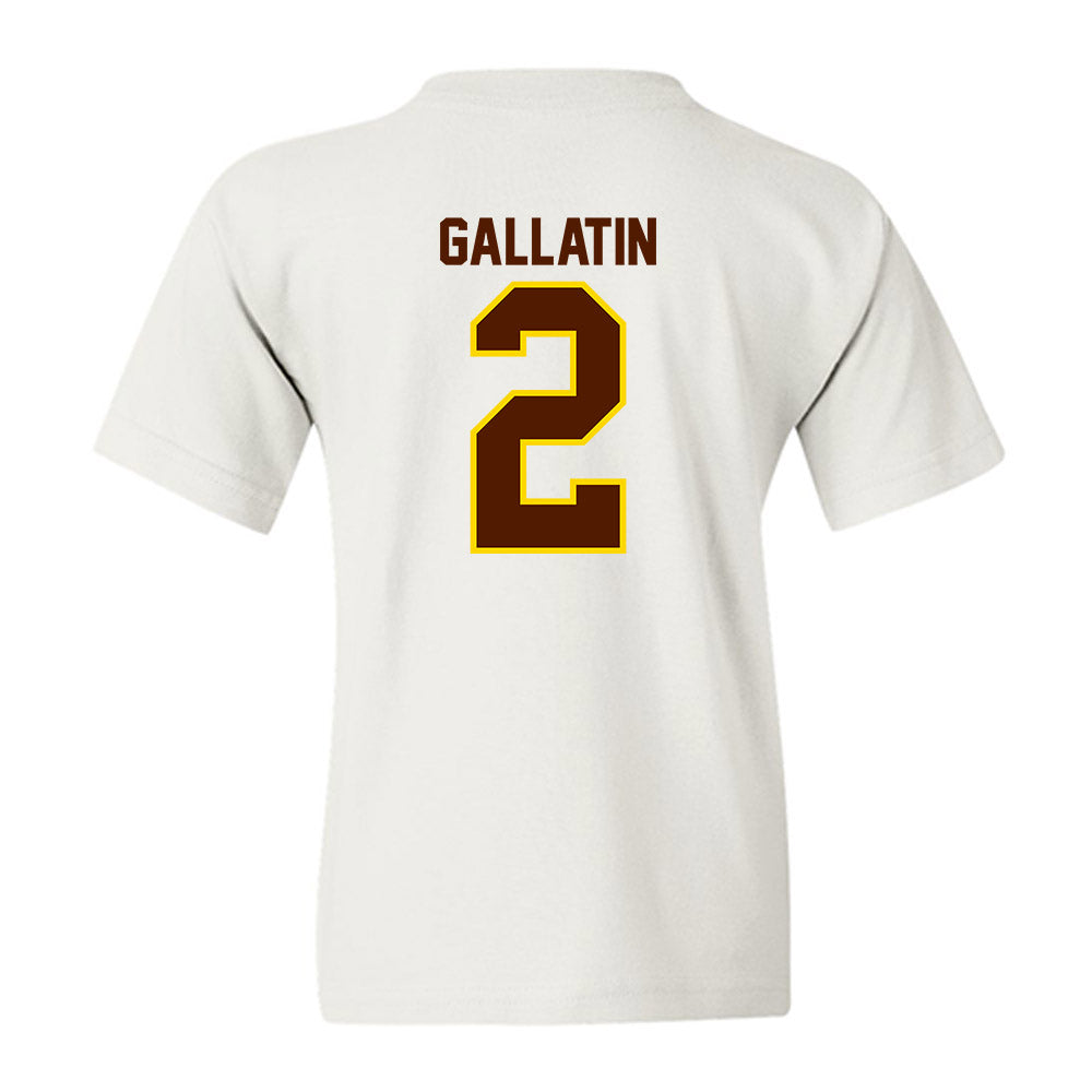 Western Michigan - NCAA Men's Ice Hockey : Grady Gallatin - Classic Shersey Youth T-Shirt-1
