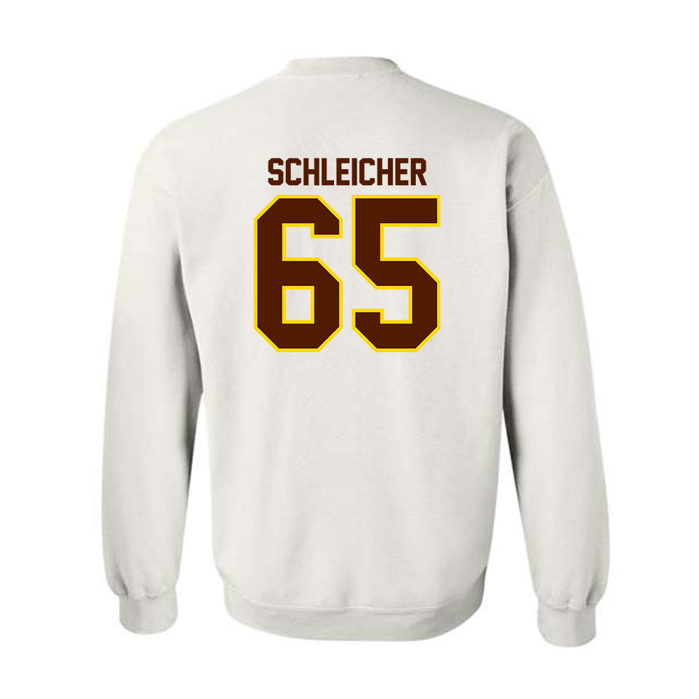 Western Michigan - NCAA Football : Jeremy Schleicher - Classic Shersey Crewneck Sweatshirt-1