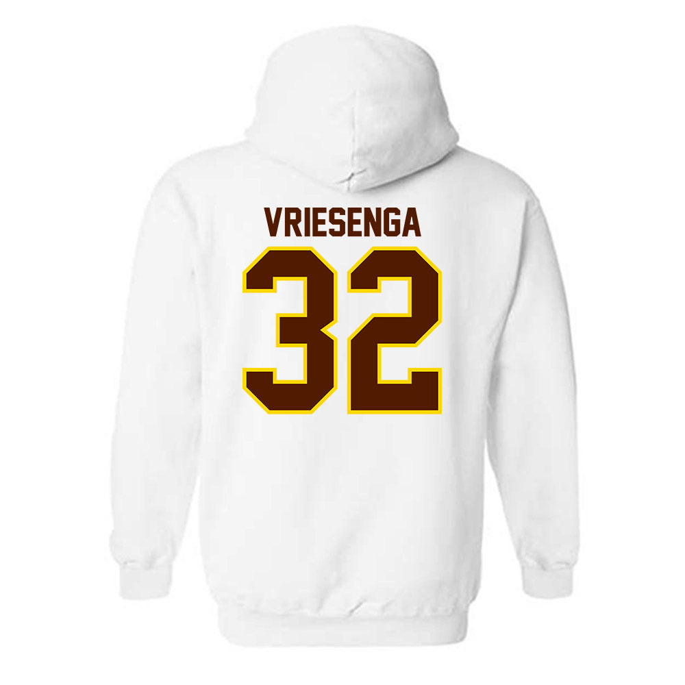 Western Michigan - NCAA Baseball : Zach Vriesenga - Classic Shersey Hooded Sweatshirt-1