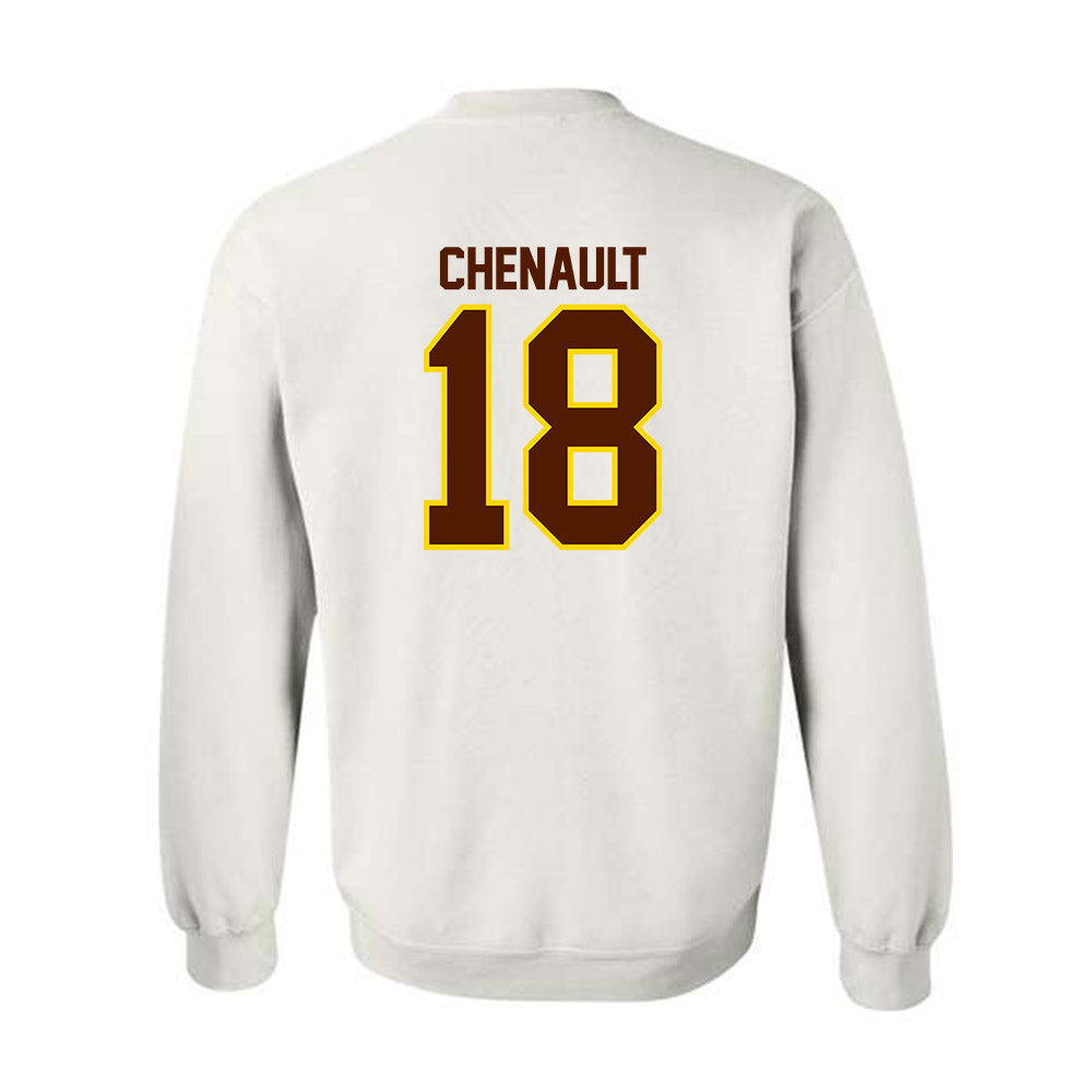 Western Michigan - NCAA Football : Aveion Chenault - Classic Shersey Crewneck Sweatshirt-1