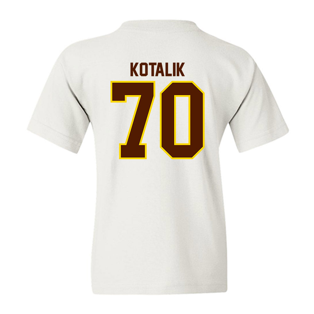 Western Michigan - NCAA Football : KJ Kotalik - Classic Shersey Youth T-Shirt-1