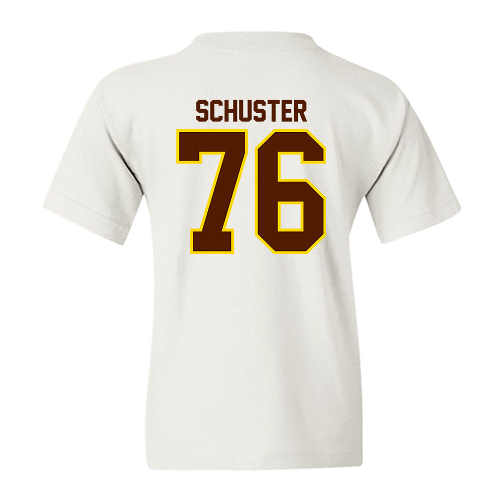 Western Michigan - NCAA Football : Chad Schuster - Classic Shersey Youth T-Shirt-1