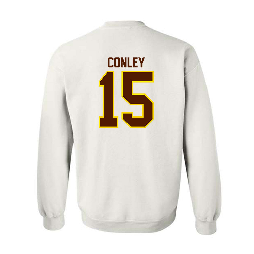Western Michigan - NCAA Football : Cade Conley - Classic Shersey Crewneck Sweatshirt-1