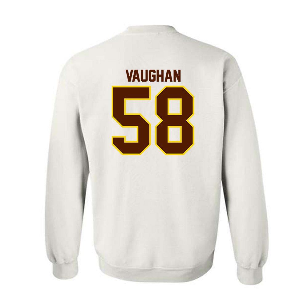 Western Michigan - NCAA Football : Liam Vaughan - Classic Shersey Crewneck Sweatshirt-1