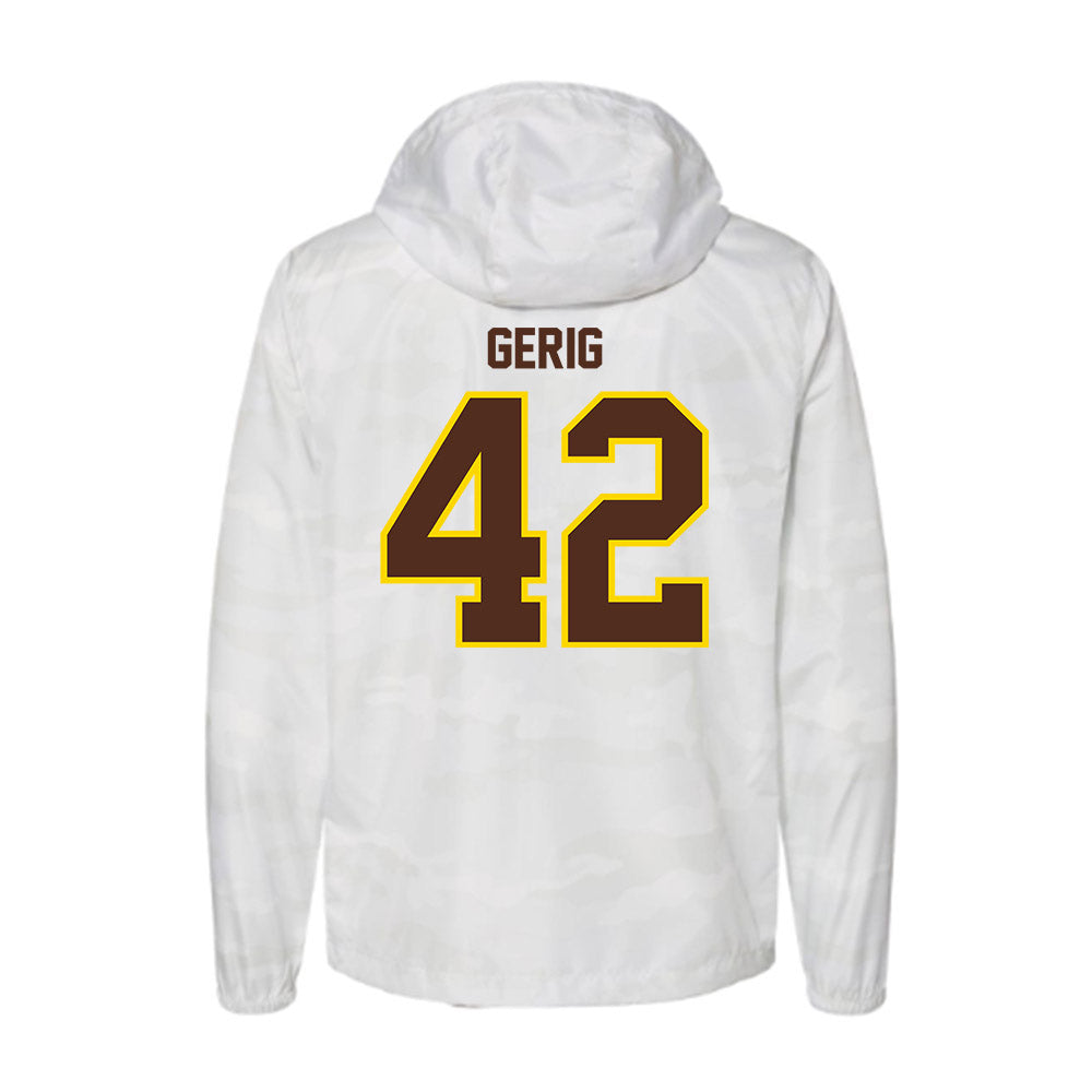 Western Michigan - NCAA Football : Will Gerig - Windbreaker-1