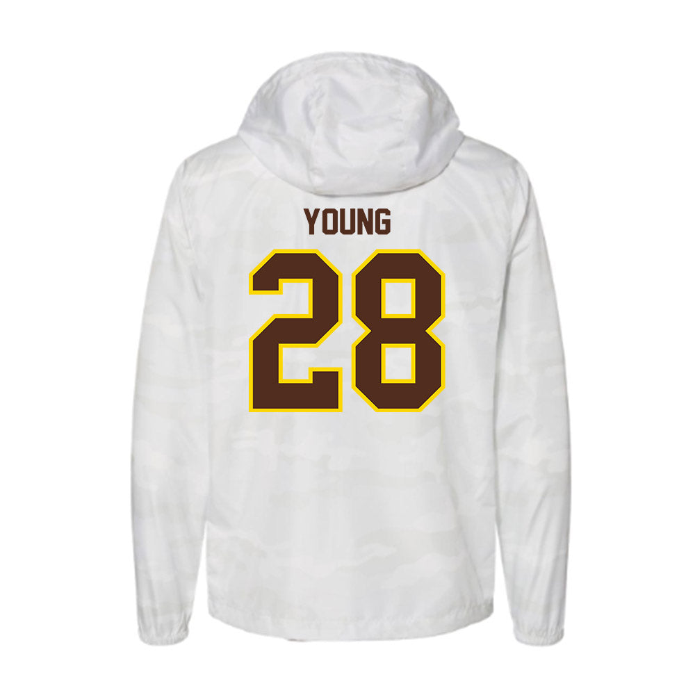 Western Michigan - NCAA Football : Jameson Young - Windbreaker-1
