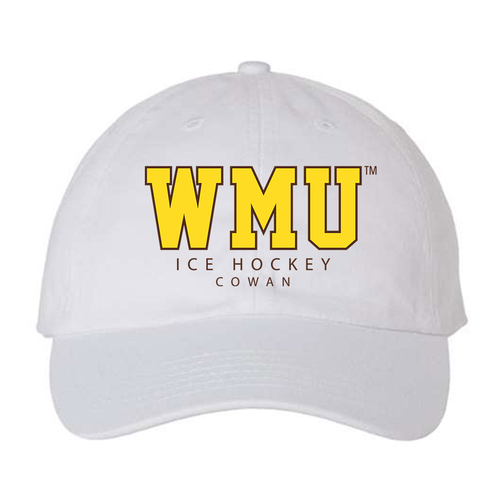 Western Michigan - NCAA Men's Ice Hockey : Bobby Cowan - Dad Hat-0