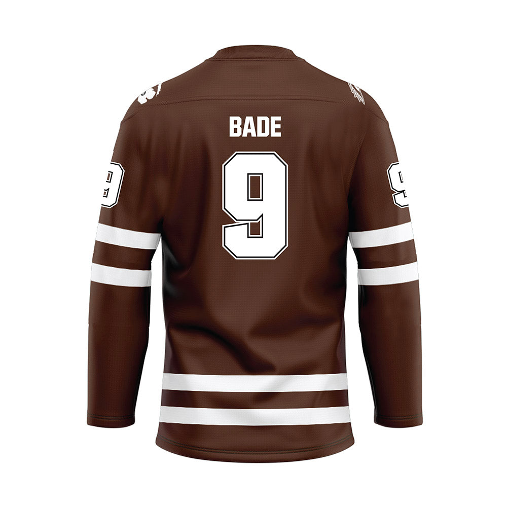 Western Michigan - NCAA Men's Ice Hockey : Zach Bade - Hockey Jersey-1