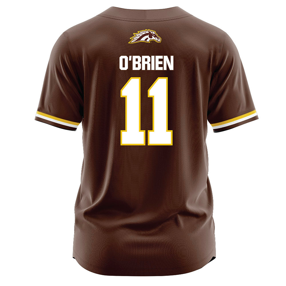 Western Michigan - NCAA Softball : Rylee O'Brien - Brown Jersey-1