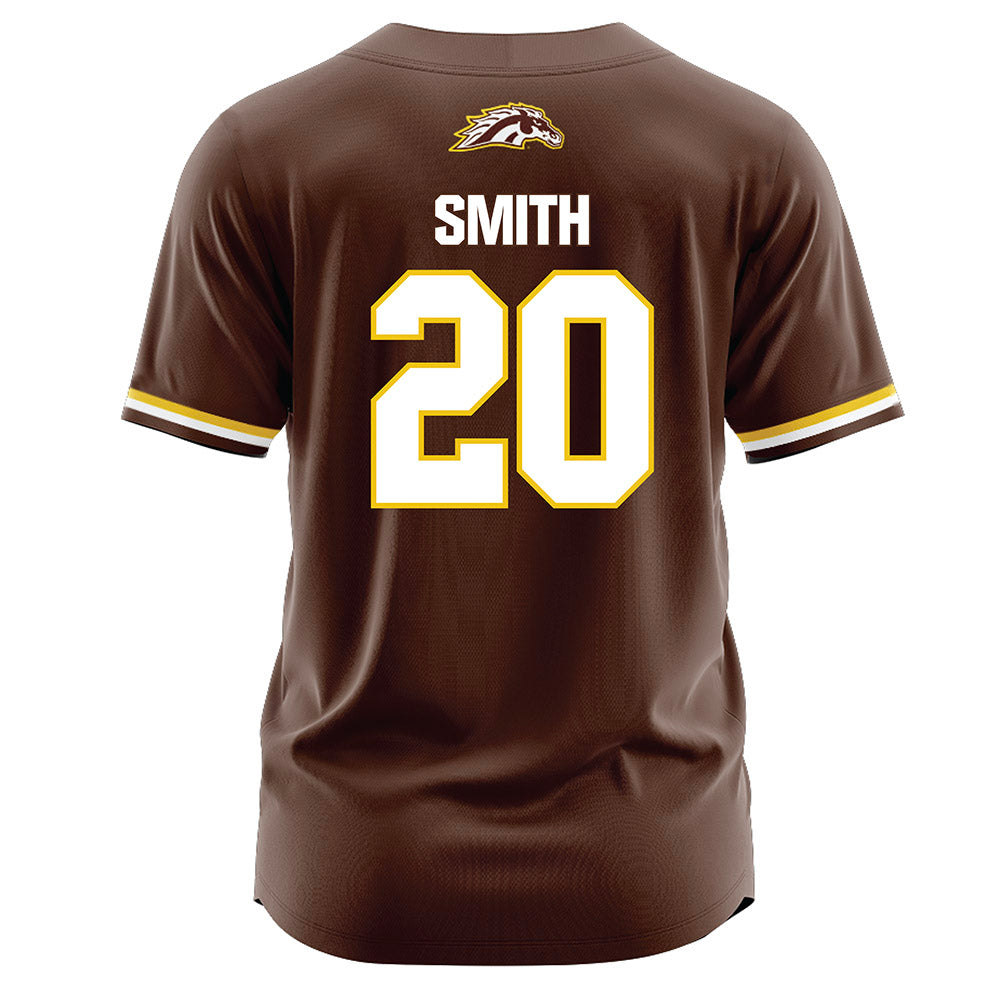 Western Michigan - NCAA Softball : Jordan Smith - Brown Jersey-1