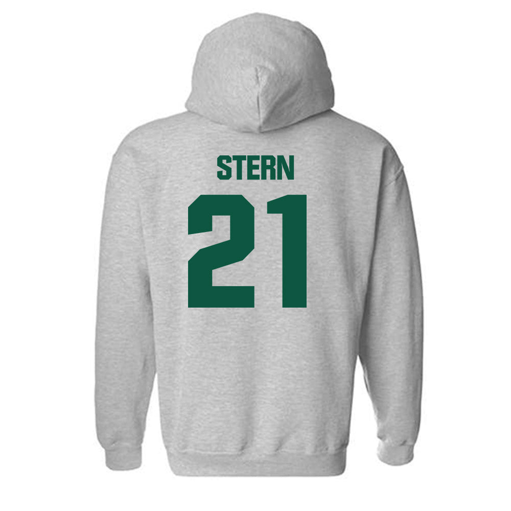 Northern Michigan - NCAA Men's Ice Hockey : Tyler Stern - Classic Shersey Hooded Sweatshirt-1