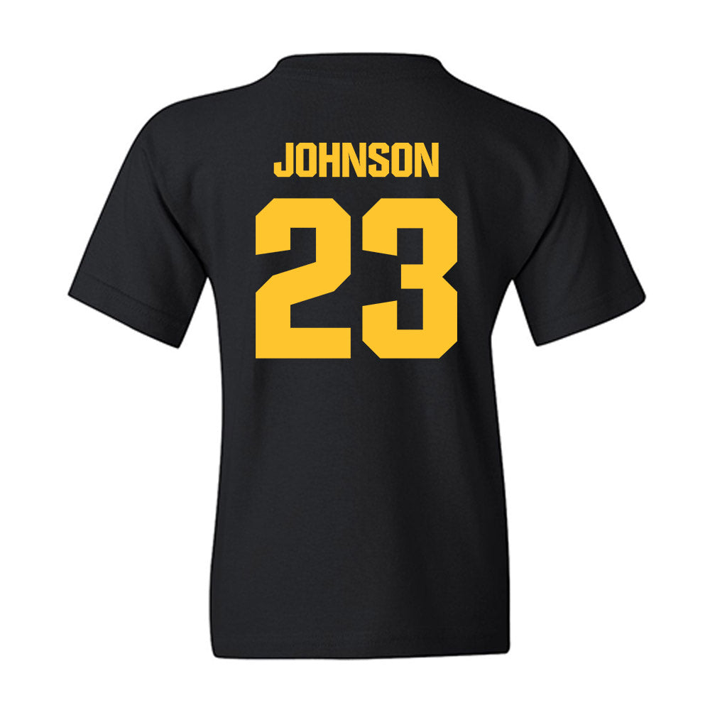 Northern Michigan - NCAA Men's Ice Hockey : Evan Johnson - Classic Shersey Youth T-Shirt-1