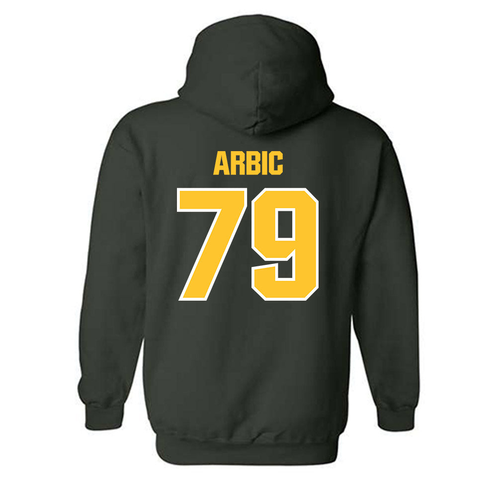Northern Michigan - NCAA Football : Evan Arbic - Hooded Sweatshirt