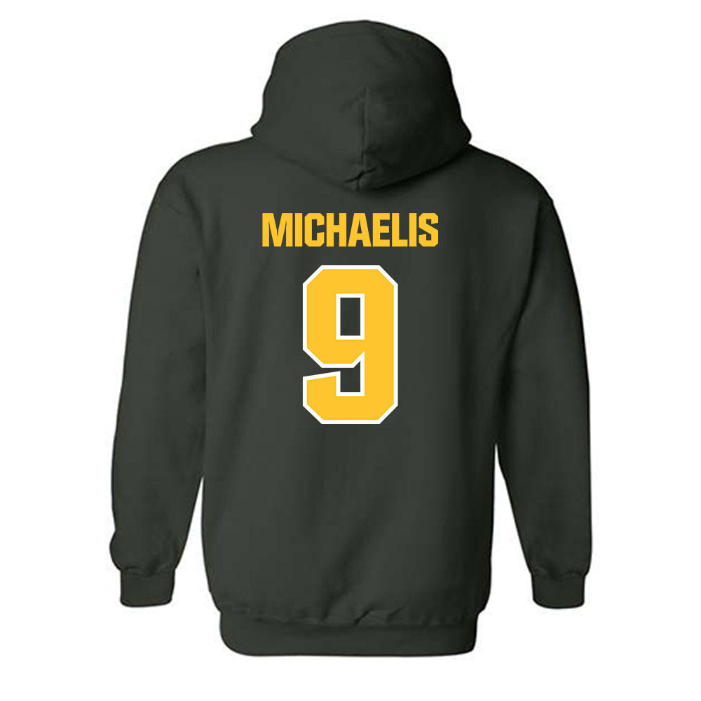 Northern Michigan - NCAA Men's Ice Hockey : Zach Michaelis - Classic Shersey Hooded Sweatshirt