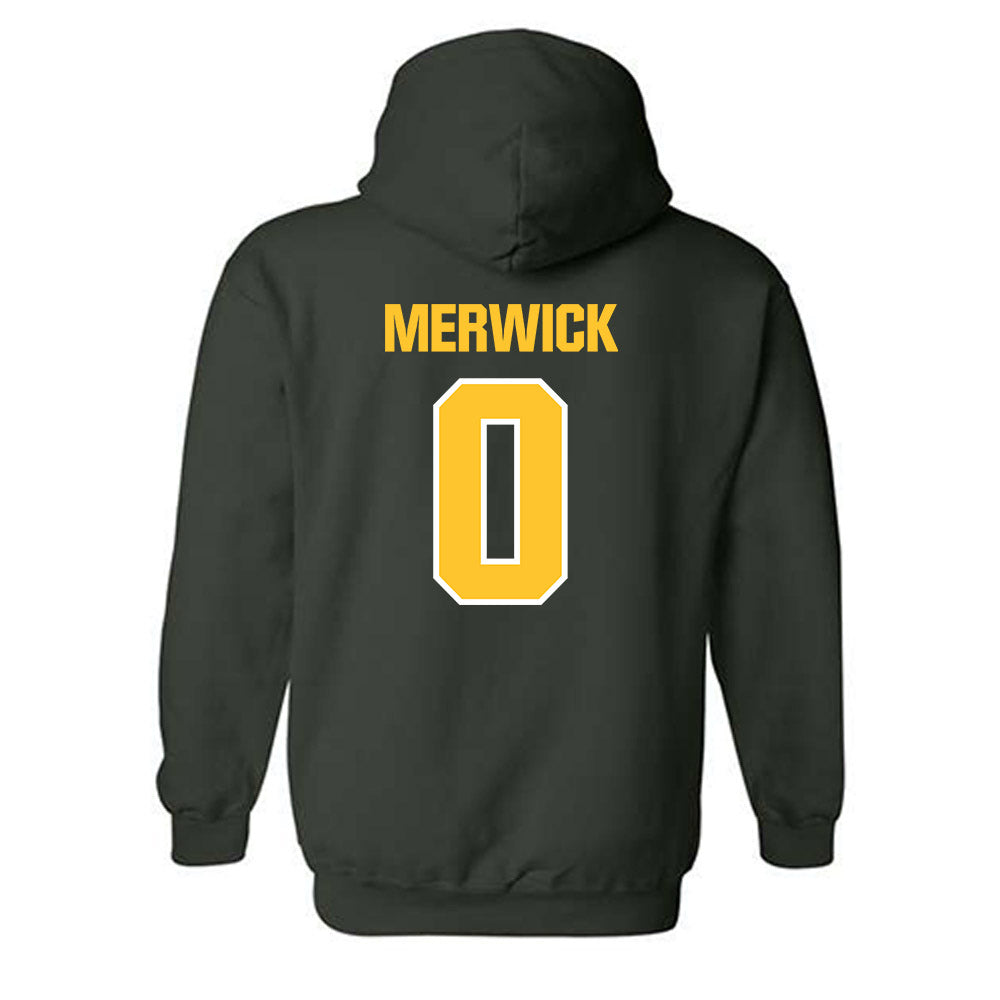 Northern Michigan - NCAA Men's Basketball : Derek Merwick - Hooded Sweatshirt