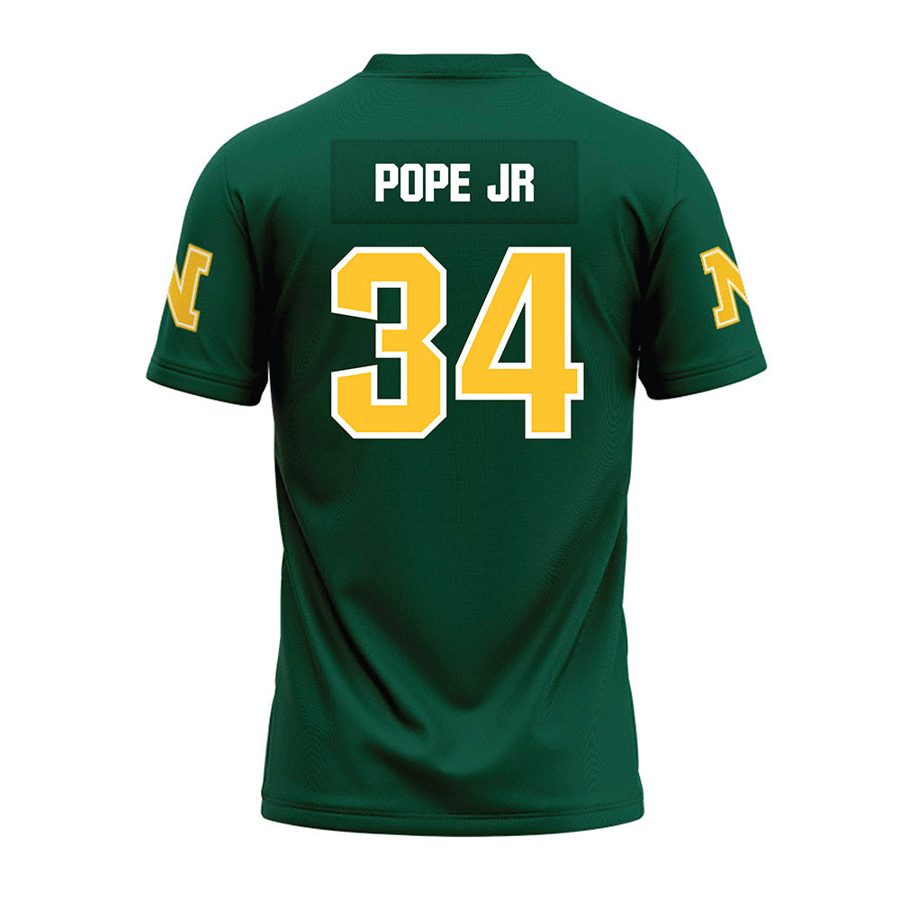 Northern Michigan - NCAA Football : Maurice Pope jr - Green Premium Football Jersey-1