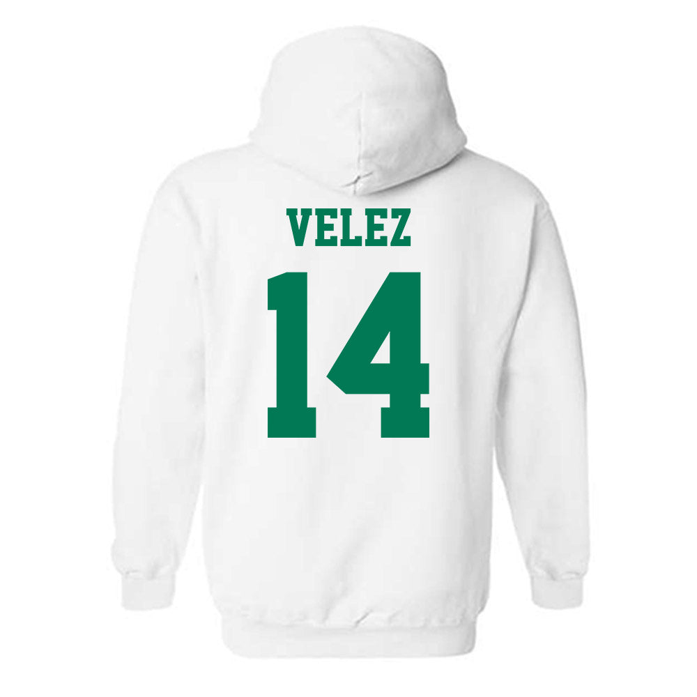Norfolk State - NCAA Baseball : Christian Velez - Classic Shersey Hooded Sweatshirt-1