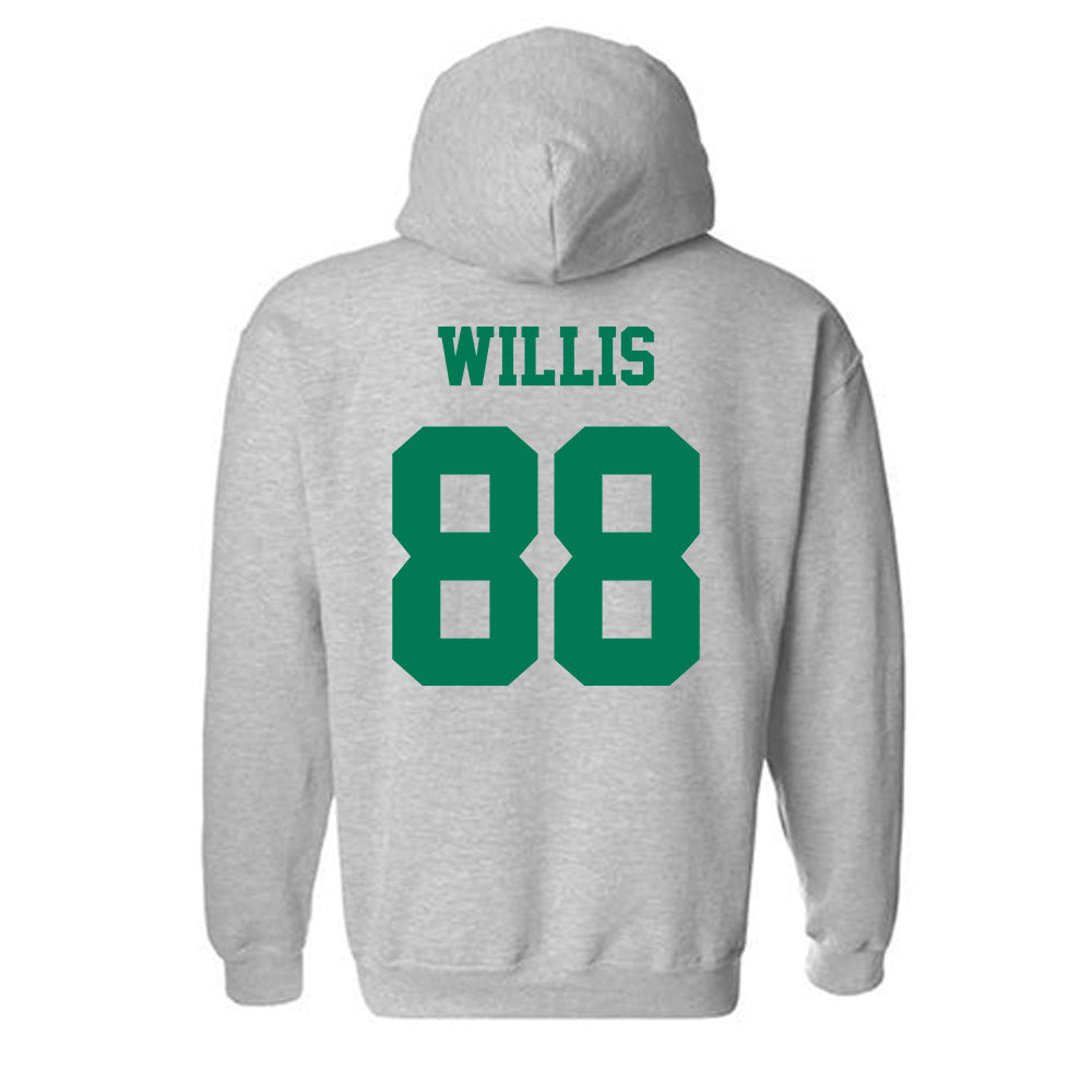 Norfolk State - NCAA Football : Toby Willis - Classic Shersey Hooded Sweatshirt-1