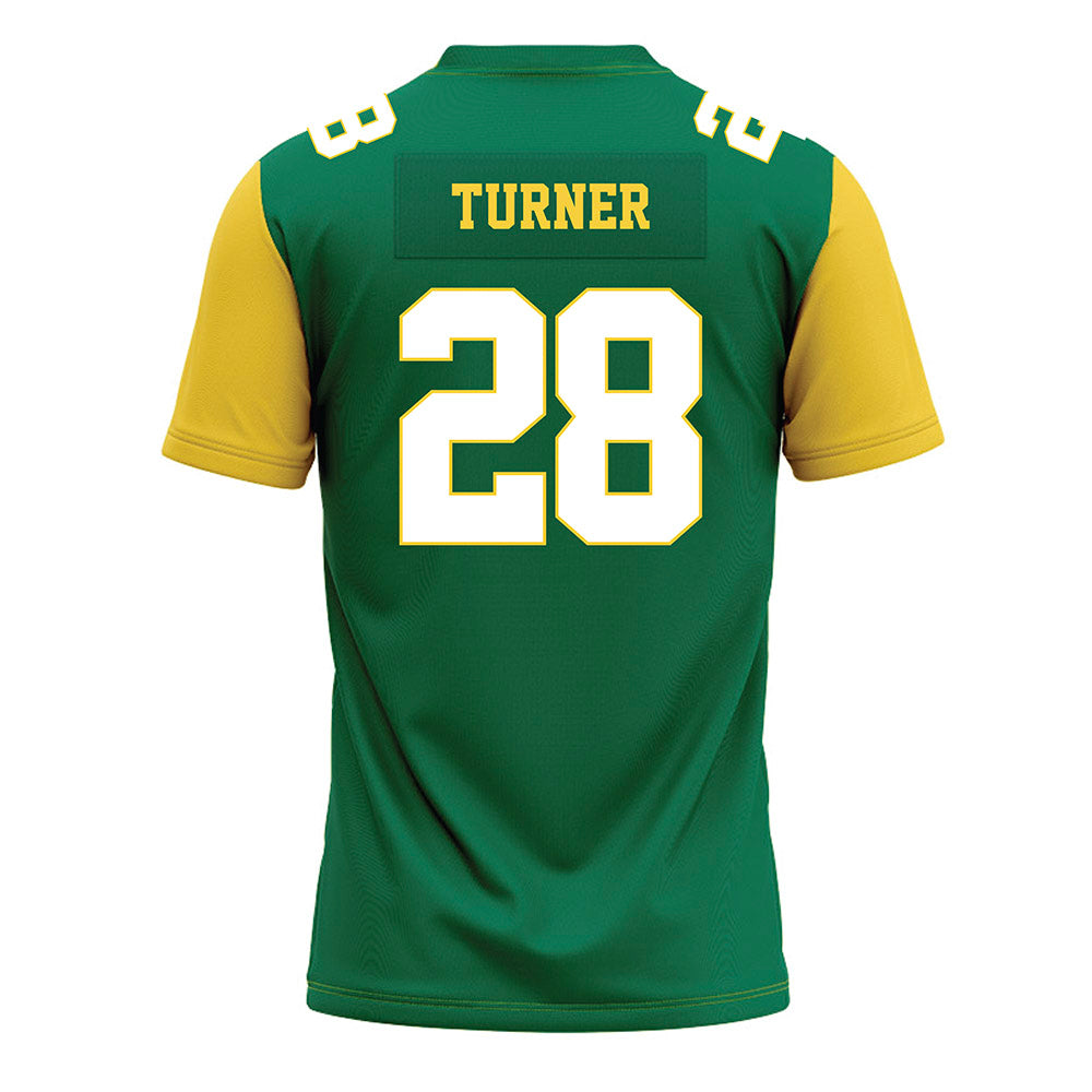 Norfolk State - NCAA Football : Caleb Turner - Green Jersey-1
