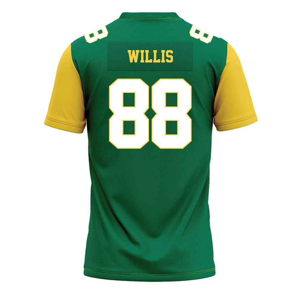 Norfolk State - NCAA Football : Toby Willis - Green Jersey-1
