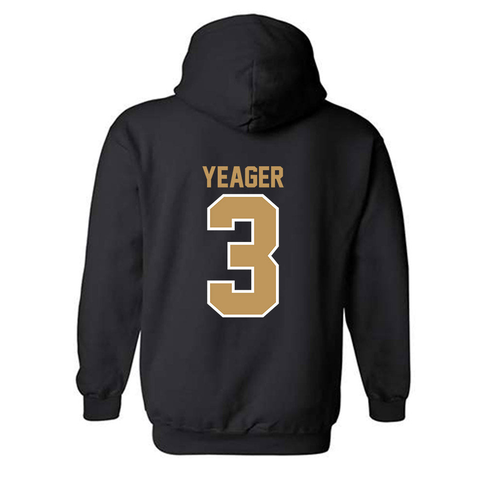 Oakland - NCAA Men's Basketball : Donny Yeager - Classic Shersey Hooded Sweatshirt-1