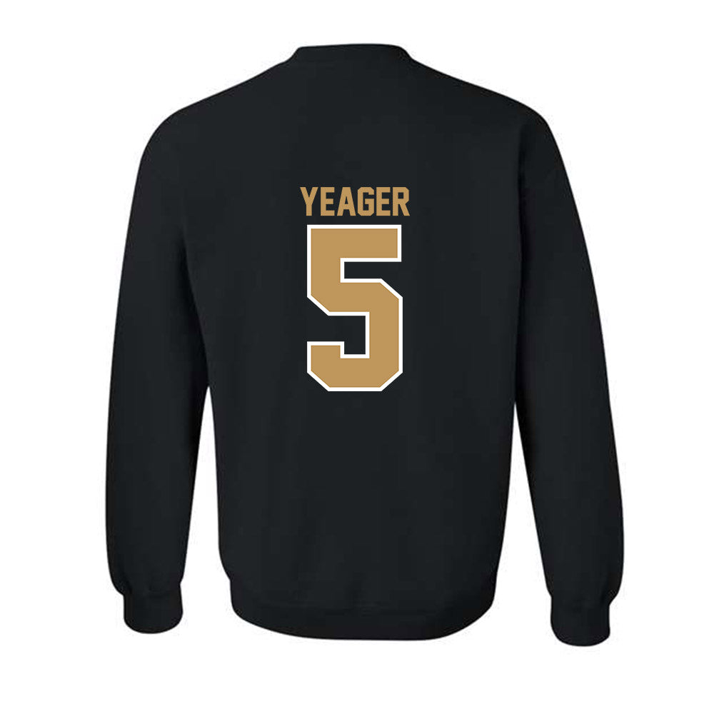 Oakland - NCAA Men's Basketball : MJ Yeager - Classic Shersey Crewneck Sweatshirt-1