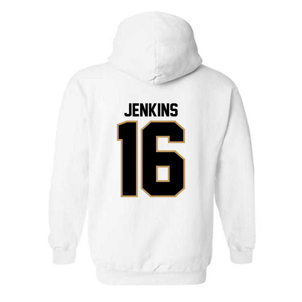 Oakland - NCAA Women's Soccer : Corinne Jenkins - Classic Shersey Hooded Sweatshirt-1