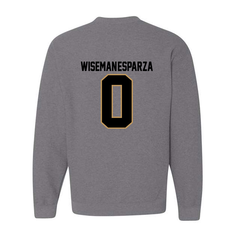 Oakland - NCAA Women's Soccer : Carrina Wiseman-Esparza - Crewneck Sweatshirt-1