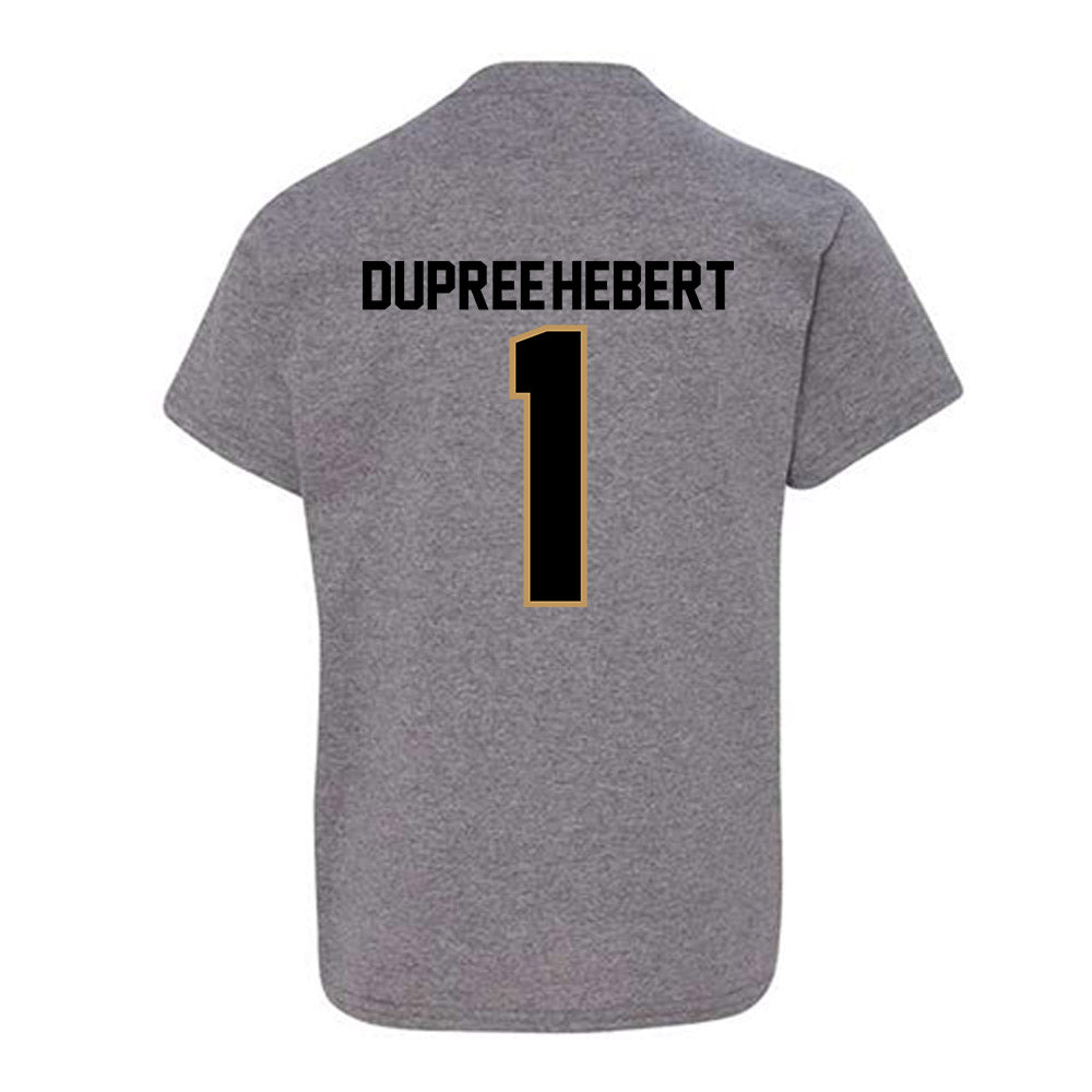Oakland - NCAA Women's Basketball : Jazzy Dupree-Hebert - Youth T-Shirt-1