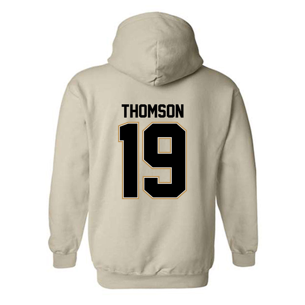 Oakland - NCAA Baseball : Owen Thomson - Classic Shersey Hooded Sweatshirt-1