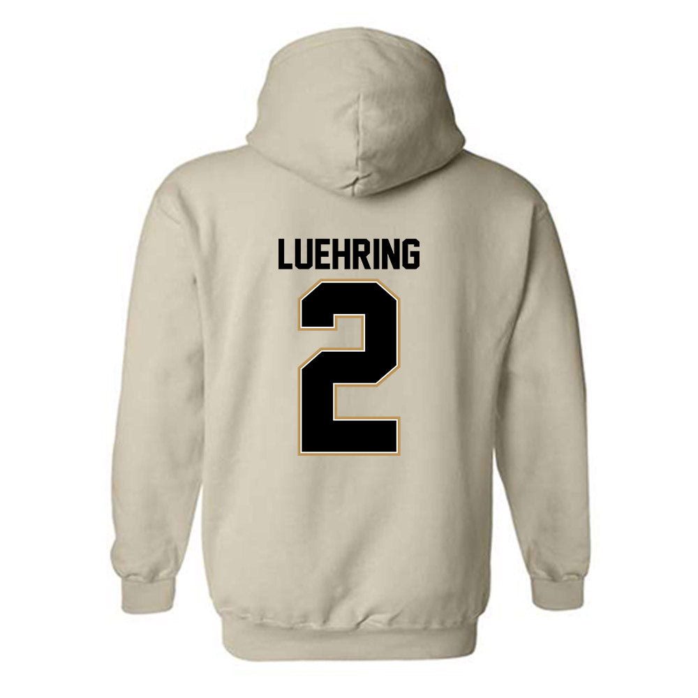 Oakland - NCAA Women's Basketball : Makenzie Luehring - Classic Shersey Hooded Sweatshirt-1
