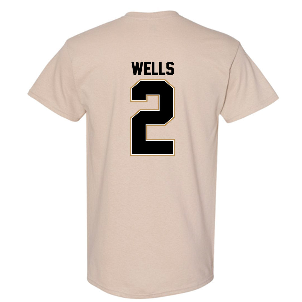 Oakland - NCAA Men's Basketball : Ziare Wells - Classic Shersey T-Shirt-1